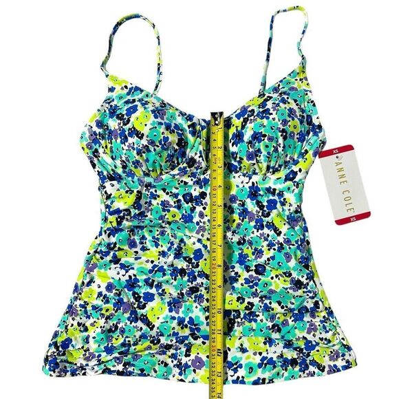 Anne Cole Women’s Tankini Swim Top Size XS - Picture 8 of 11